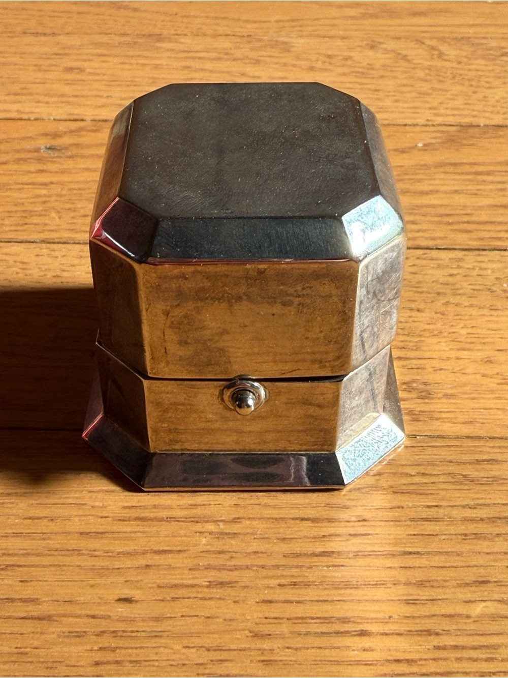 Rare Vintage Silver Ring Box Gunther Mele (Looks like Birks)